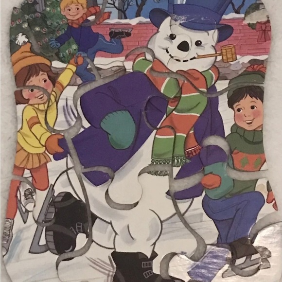Frosty The Snowman 1985 Vintage Frame-Tray Puzzle By Golden - Preowned. - Picture 3 of 4